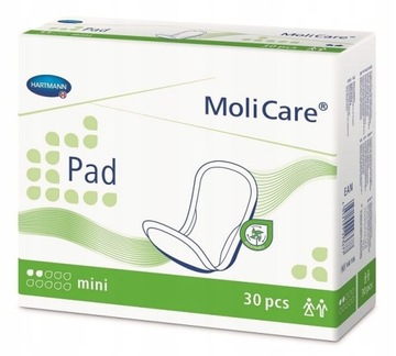 WKŁADY CHŁONNE MOLICARE PAD MINI 2 KROPLE x 30