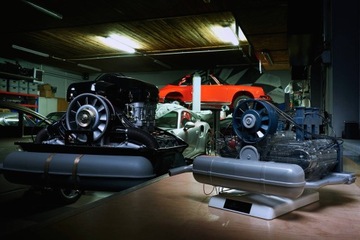 Модель двигателя PORSCHE 911 BOXER для СБОРКИ