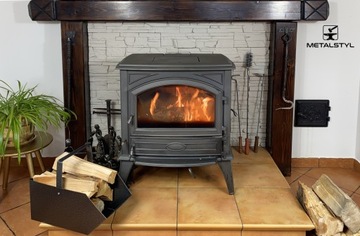 Набор скребок для золы + кочерга для чистки печи-камина