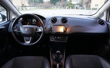 Seat Ibiza IV Hatchback 5d Facelifting 1.2 70KM 2014 Seat Ibiza Bezwypadkowy Serwisowany 1-Wlasciciel Navi Tempomat 1.2 MPI Pie, zdjęcie 7