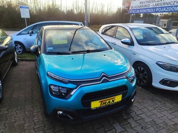 Citroen C3 III Hatchback Facelifting 1.2 PureTech 110KM 2021 Citroen C3 Samochód z przebiegiem jedynie 23 tys.km