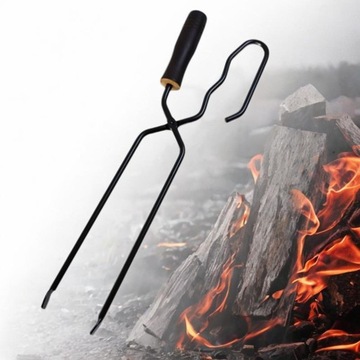 Щипцы для костра Портативные легкие инструменты для костра Щипцы для костра
