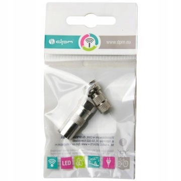 ПЕРЕХОДНЫЙ РАЗЪЕМ F – РАЗЪЕМ ТВ АНТЕННЫ + РАЗЪЕМ F DVB-T