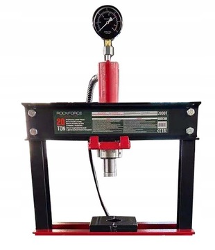 PRASA HYDRAULICZNA WARSZTATOWA 20T+PRYZMY POMPA