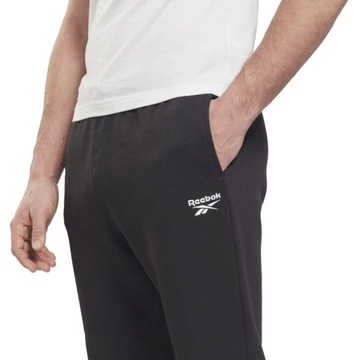 REEBOK SPODNIE DRESOWE MĘSKIE BAWEŁNIANE HG4456 - XL