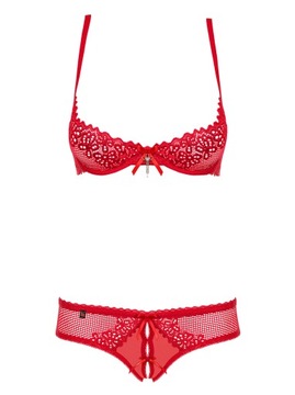 Obsessive Alabastra Set Otwarty Komplet RED XXL