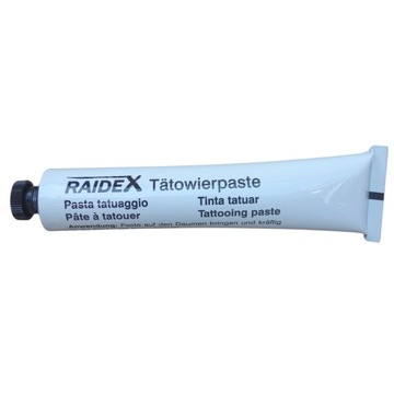 Чернила для тату Raidex, черные, краска 60г