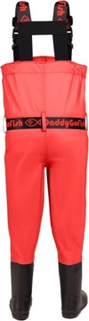 Детские вейдерсы DaddyGoFish, штаны для рыбалки для развлечения, возраст 9–10 лет.