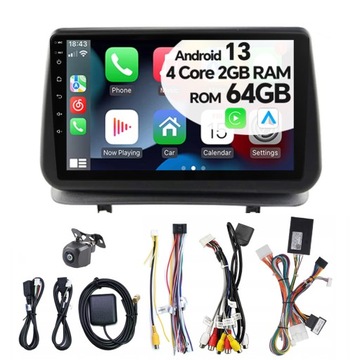 RADIO 2DIN ANDROID GPS dla Renault Clio 3 CLIO3 2005-2014