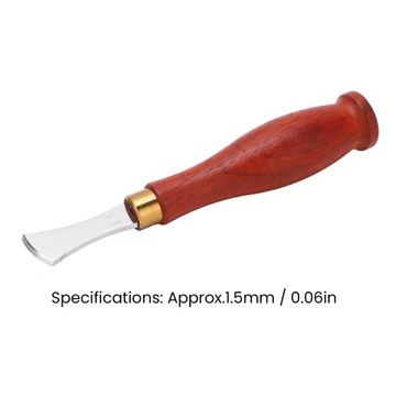 Skórzana duża krawędź do krawędzi 1,5 mm