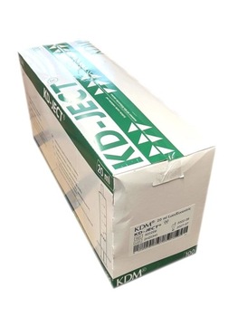 STRZYKAWKI KD-JECT 2-częściowe 20ml 100 sztuk KDM
