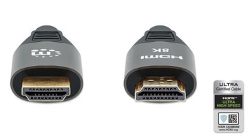 Сверхскоростной кабель HDMI 2.1 8K*60 Гц, 2 м CEC HEC