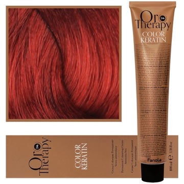 Fanola Oro Therapy keratynowa farba 6,6 100ml