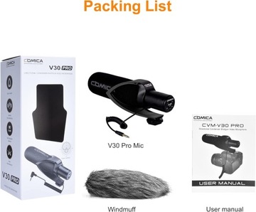 Конденсаторный микрофон COMICA CVM-V30 PRO