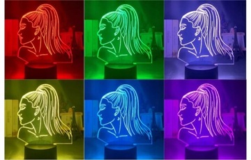 Ночник Подарочный ARIANA GRANDE 3D Led