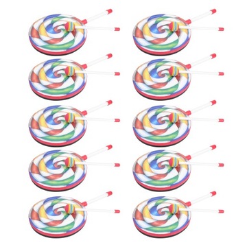 10 sztuk bęben w kształcie Lollipop 8 cali
