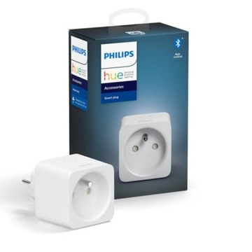 Интеллектуальная розетка Philips HUE Smart Plug 220-240В IP20 белая (CZ/SK)