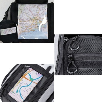 СУМКА ДЛЯ МОТОЦИКЛА С ПРОЗРАЧНЫМ ОКНОМ