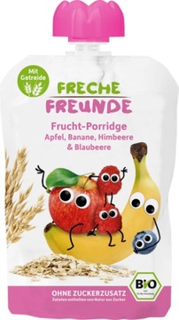 FrecheFreunde BIO Mus Owsianka Banan Jagoda Malina