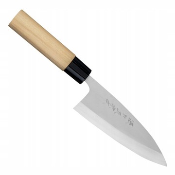 Satake Shirogami#2 PRO Japoński Ostry Nóż Kuchenny Deba Do Filetowania 15cm