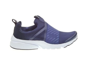 Lekkie wygodne buty paski gumki F03-3 Navy r.39