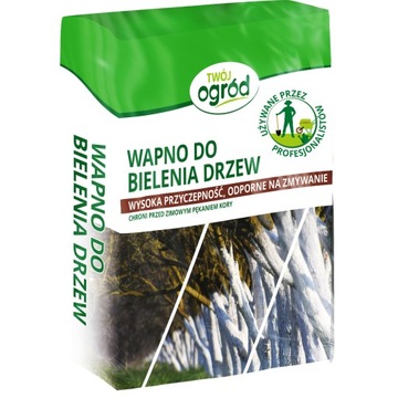 WAPNO DO BIELENIA Malowania PNI DRZEW i Krzewów Ogrodnicze 1 kg