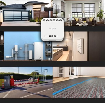ИНТЕЛЛЕКТУАЛЬНОЕ ДВОЙНОЕ РЕЛЕ Модуль двойного реле T-2 Aqara DCM-K01 ZigBee