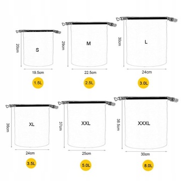 6 . Вот такие водонепроницаемые сухие мешки