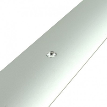 Пороговая планка 40мм АЛЮМИНИЙ серебро 90см