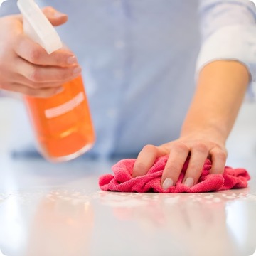 МЯГКАЯ КУХОННАЯ САЛФЕТКА ДЛЯ УБОРКИ 30х30см 50шт.