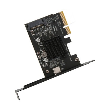 Karta rozszerzeń USB 3.2 Gen 2 typ C 20 gb/s