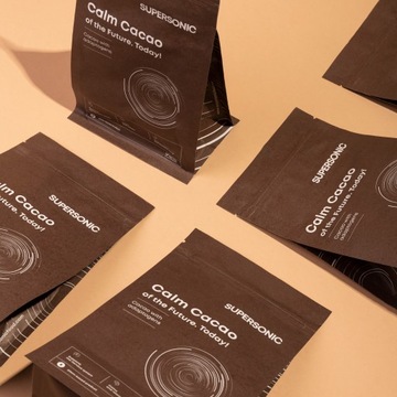 Какао Supersonic Calm Cacao с адаптогенами Ашваганда Рейши 225г