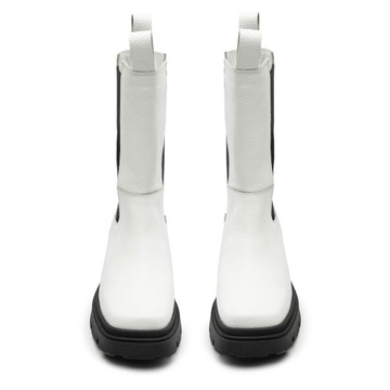 Sztyblety R.Polański 1513 - Biały Lico