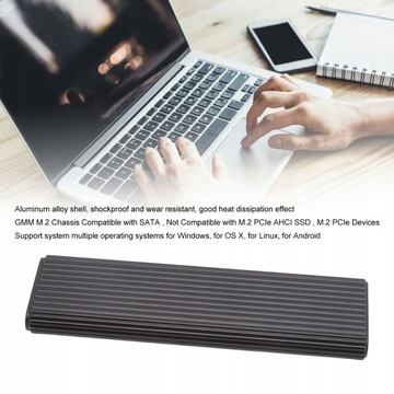 АДАПТЕР КАРМАННЫЙ ДИСК 3.1 КОРПУС M.2 USB-C