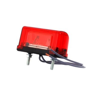 LAMPA oświetlenie tablicy + czerwona POZYCJA tylna