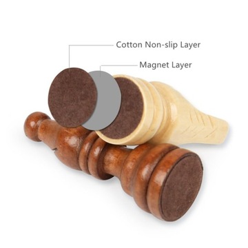 МАССИВНЫЕ ДЕРЕВЯННЫЕ ШАХМАТНЫЕ ПЕШКИ, 32 ШТ.