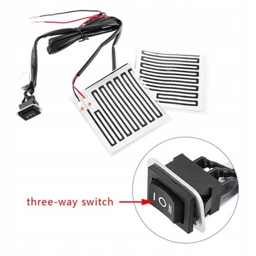 КРЫШКИ НА 12 В ДЛЯ РУКОЯТКОВ МОТОЦИКЛА С ПОДОГРЕВОМ