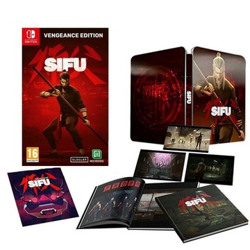 SIFU VENGEANCE EDITION STEELBOOK PL WERSJA NINTENDO SWITCH SKLEP !