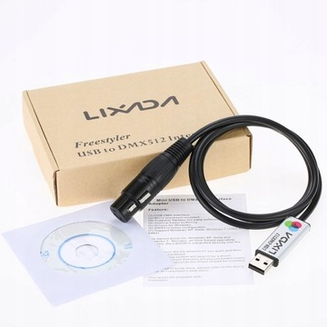 Интерфейсный адаптер USB-DMX512