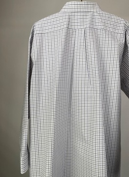 Koszula męska elegancka w kratkę plus size STAFFORD r. 3XL