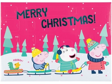 zabawki KALENDARZ ADWENTOWY NICKELODEON PEPPA PIG 3+