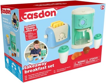 TOSTER I EKSPRES DO KAWY + AKCESORIA DLA DZIECI CASDON