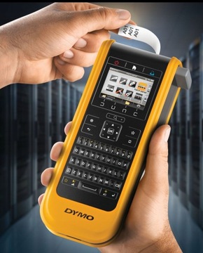 DYMO XTL Виниловая лента виниловая 54мм белый/красный