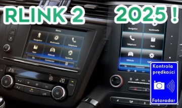 Обновление карты RENAULT R-LINK 2 2025