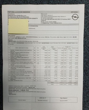 Opel Mokka II SUV 1.2 Turbo 130KM 2023 Opel Mokka 188 1.2 T GS 130 KM Automat I wl. GWRANCJA DV23 1.2, zdjęcie 36