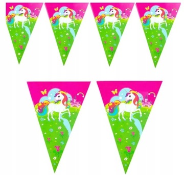 НАБОР «День рождения единорог единорог» 49 шт. на 12 персон бумажный день рождения
