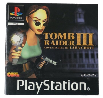 PS1 TOMB RAIDER III 3 INSTRUKCJA PLAYSTATION 1