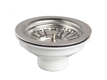Sitko spust zlewozmywakowy fi 115 mm z koszem
