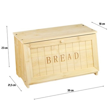 БАМБУКОВЫЙ ХЛЕБ ХЛЕБ БОЛЬШОЙ КОНТЕЙНЕР ДЛЯ ХЛЕБА НАТУРАЛЬНЫЙ ДЕРЕВЯННЫЙ ХЛЕБ