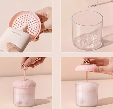 Кружка | контейнер | РОЗОВЫЙ наполнитель для шампуня